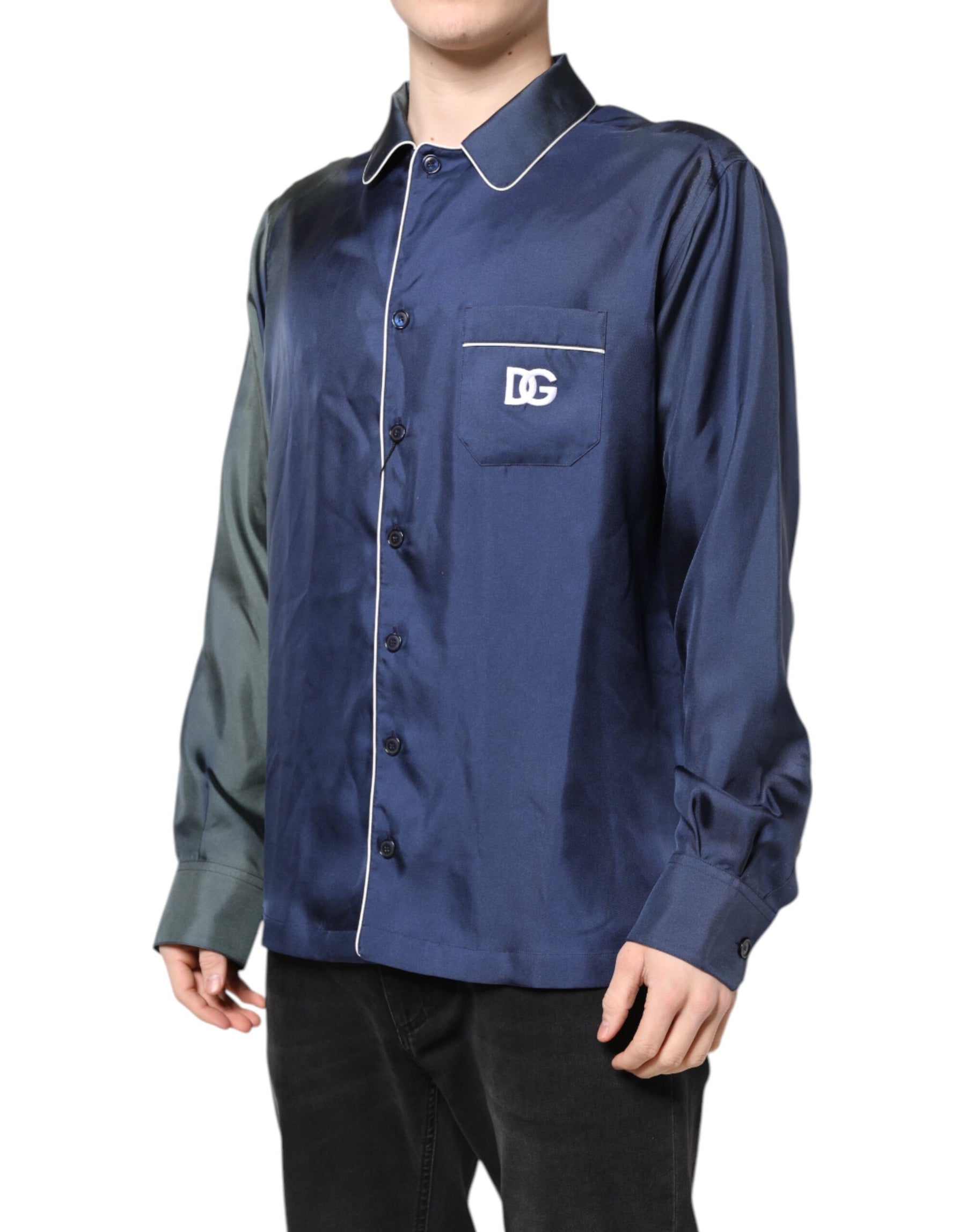 Dolce & Gabbana Multicolor Lounge Pajama Sleepwear Shirt | Regal Royce