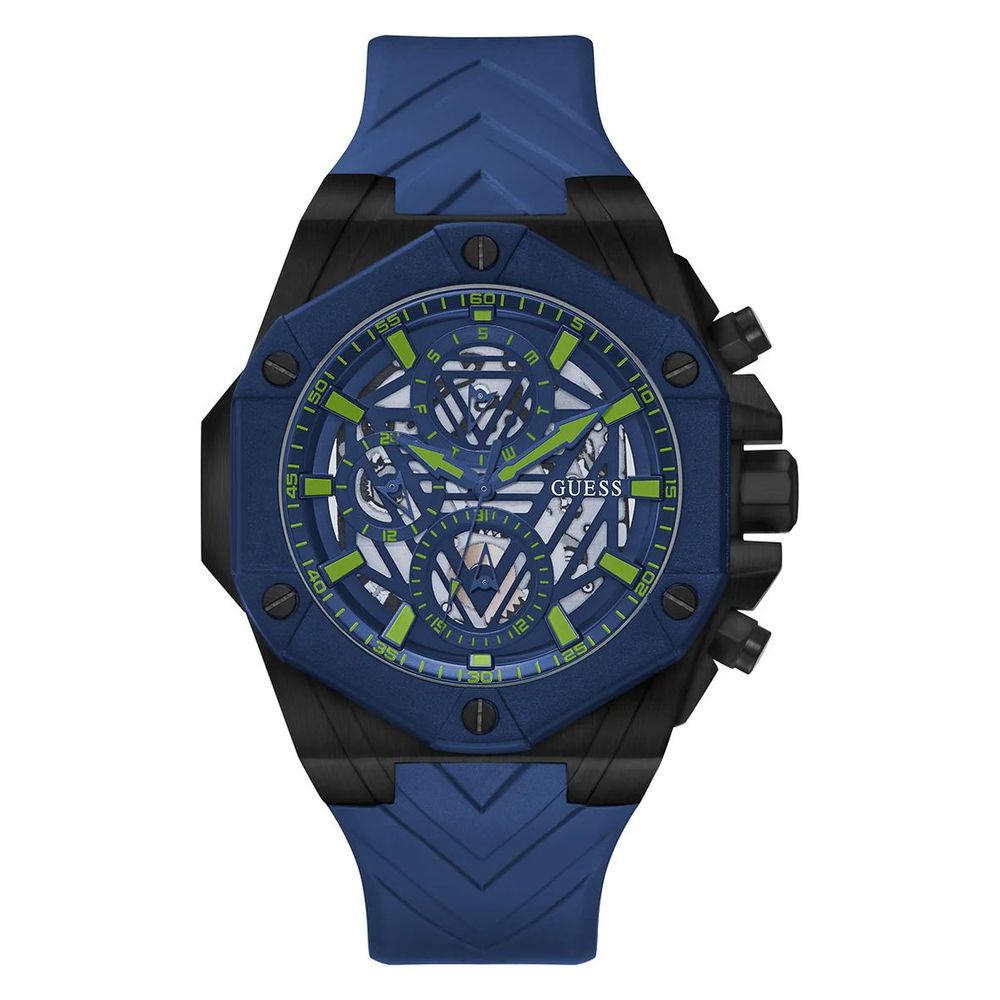 Guess Blue Synthetic Sport Watch | Regal Royce