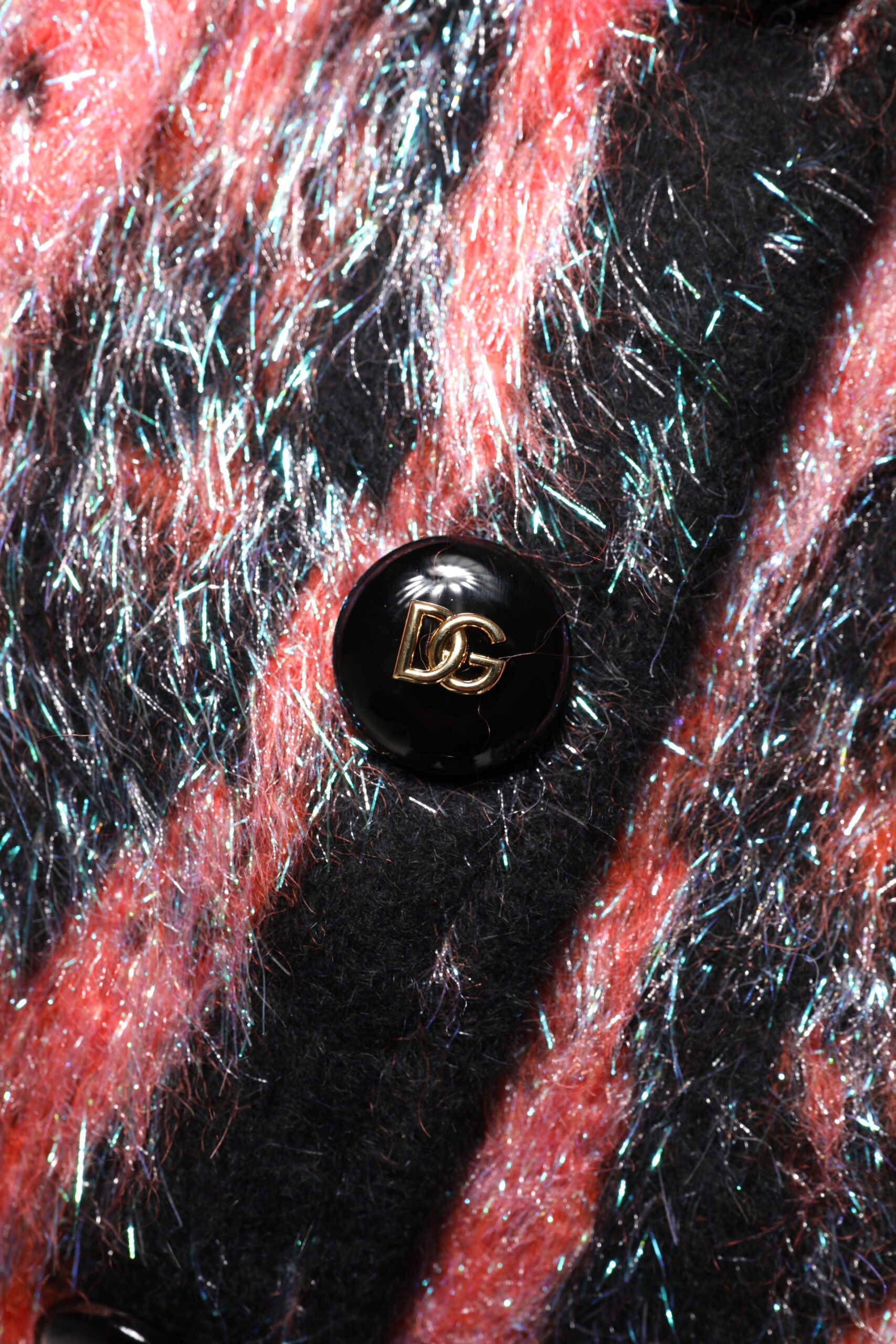 Dolce & Gabbana Red Mohair Wool Button Down Cardigan Sweater | Regal Royce