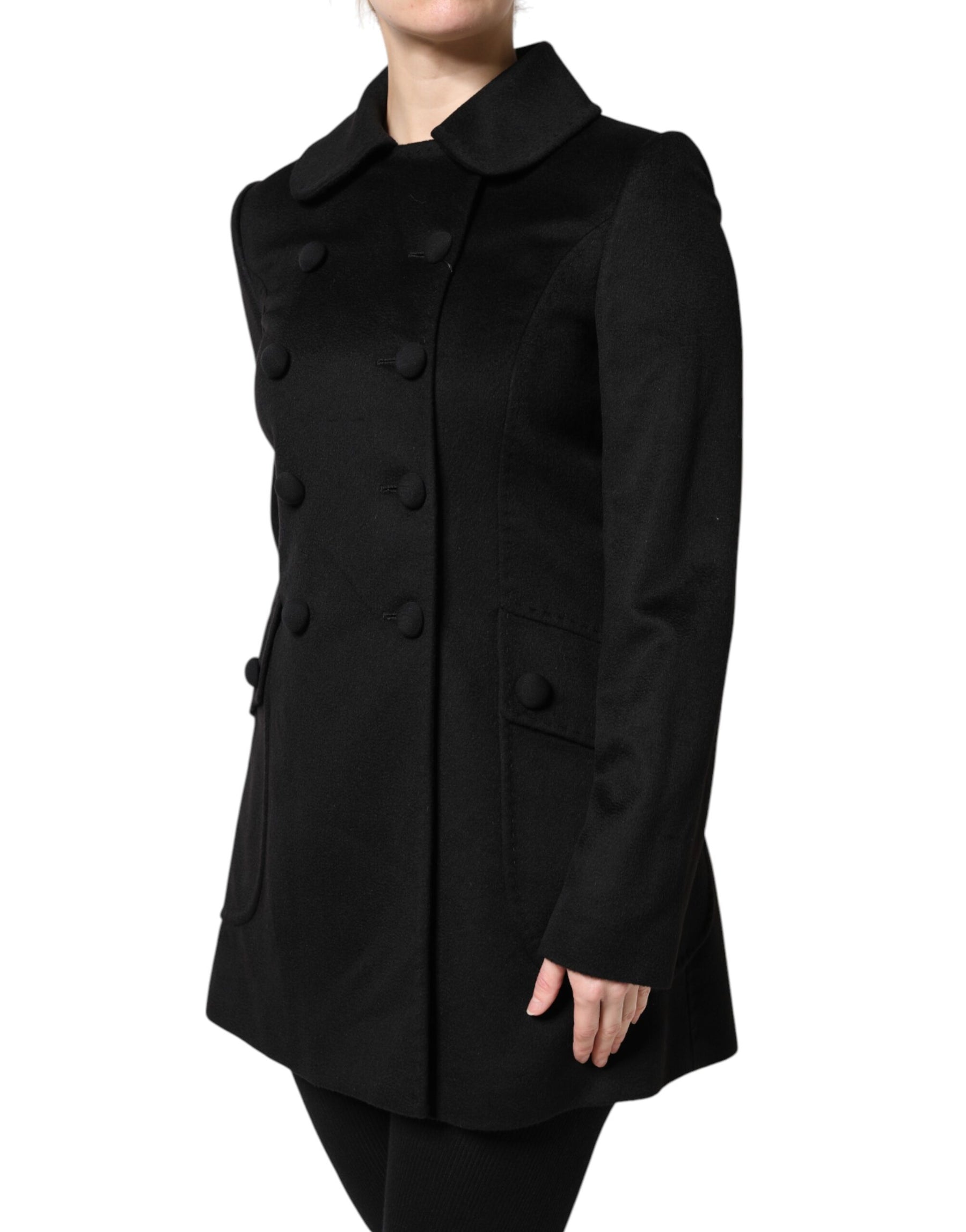 Dolce & Gabbana Black Wool Sartoria Italiano Blazer Jacket | Regal Royce