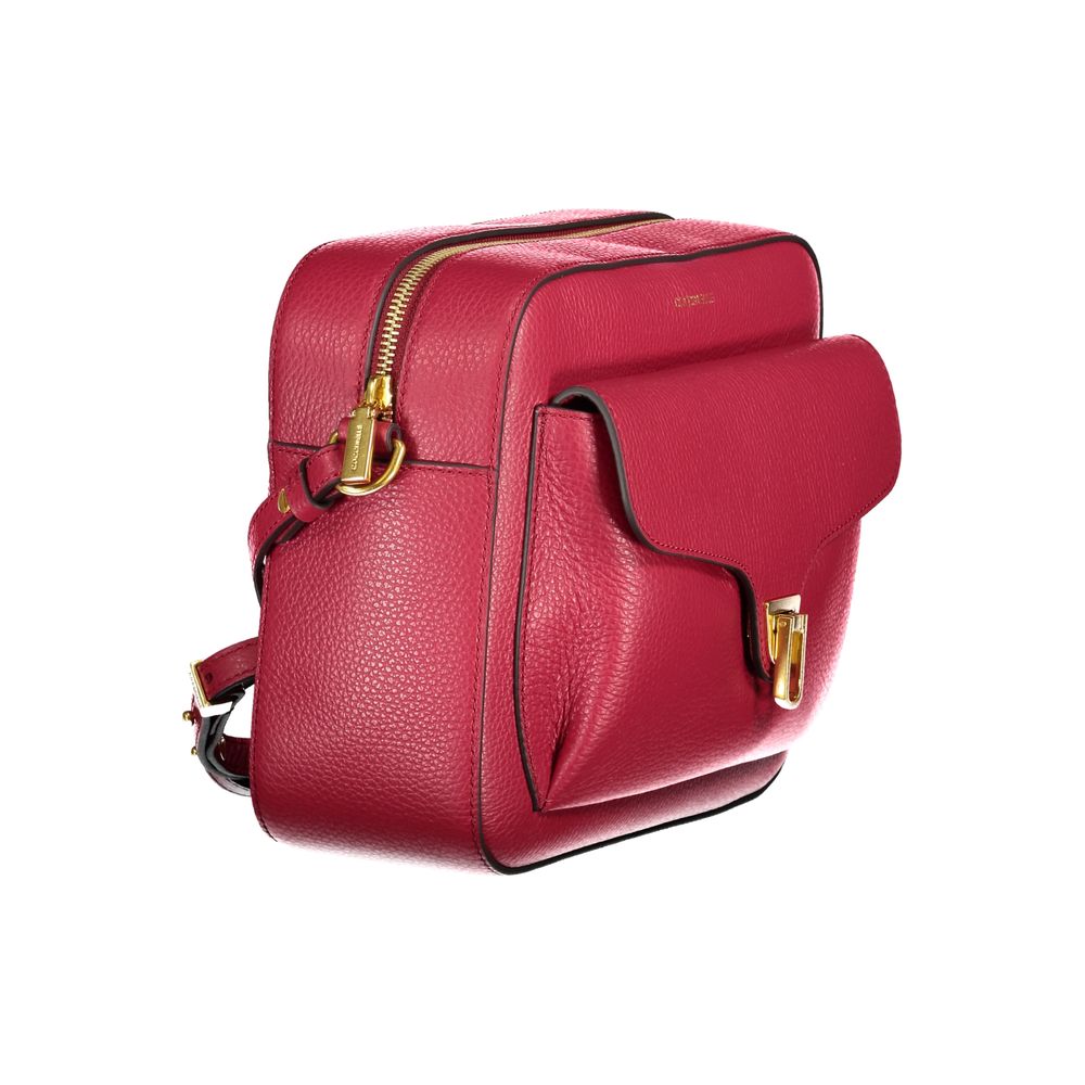 Coccinelle Rosso Leather Women Handbag | Regal Royce