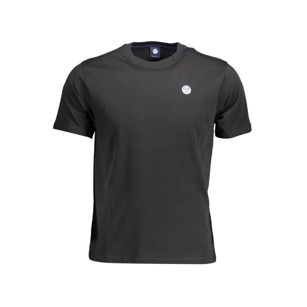 North Sails Black Cotton T-Shirt