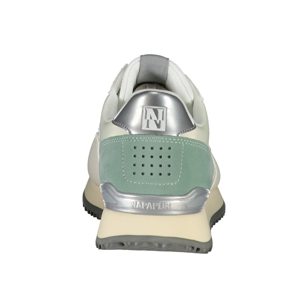 Napapijri Bianco Polyester Women Sneaker | Regal Royce