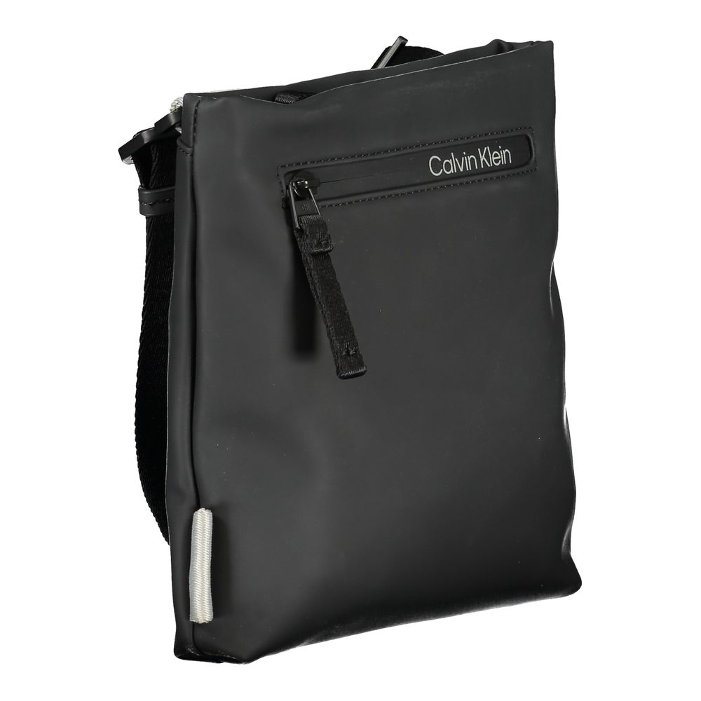 Calvin Klein Black Polyester Men's Shoulder Bag | Regal Royce