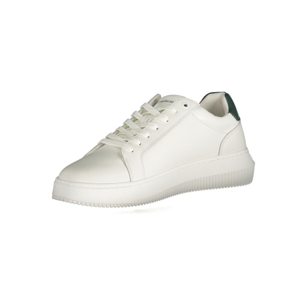 Calvin Klein Bianco Leather Men Sneaker | Regal Royce