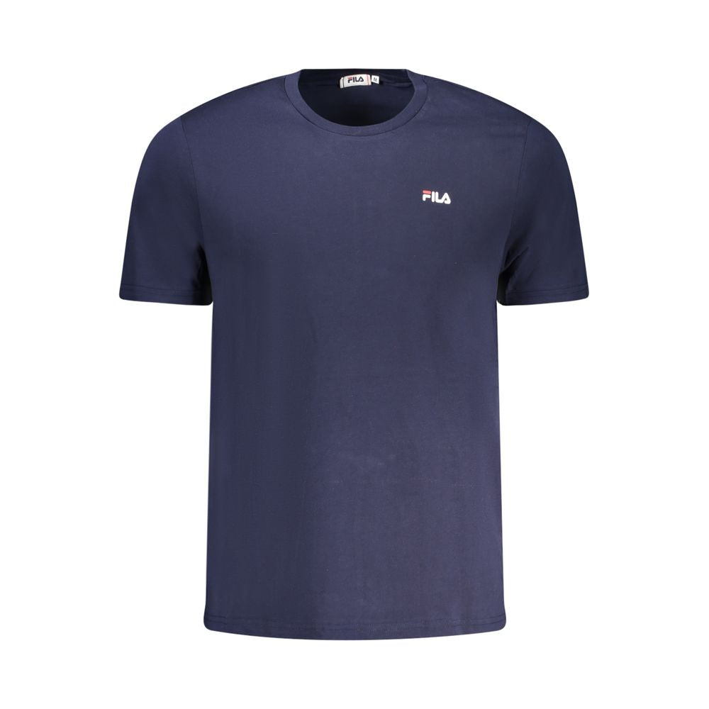 Fila Blue Organic Cotton Men's T-Shirt | Regal Royce