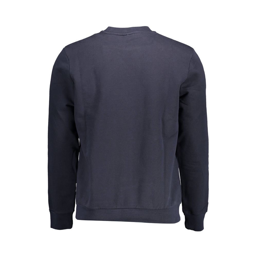Napapijri Blue Cotton Men Sweatshirt | Regal Royce
