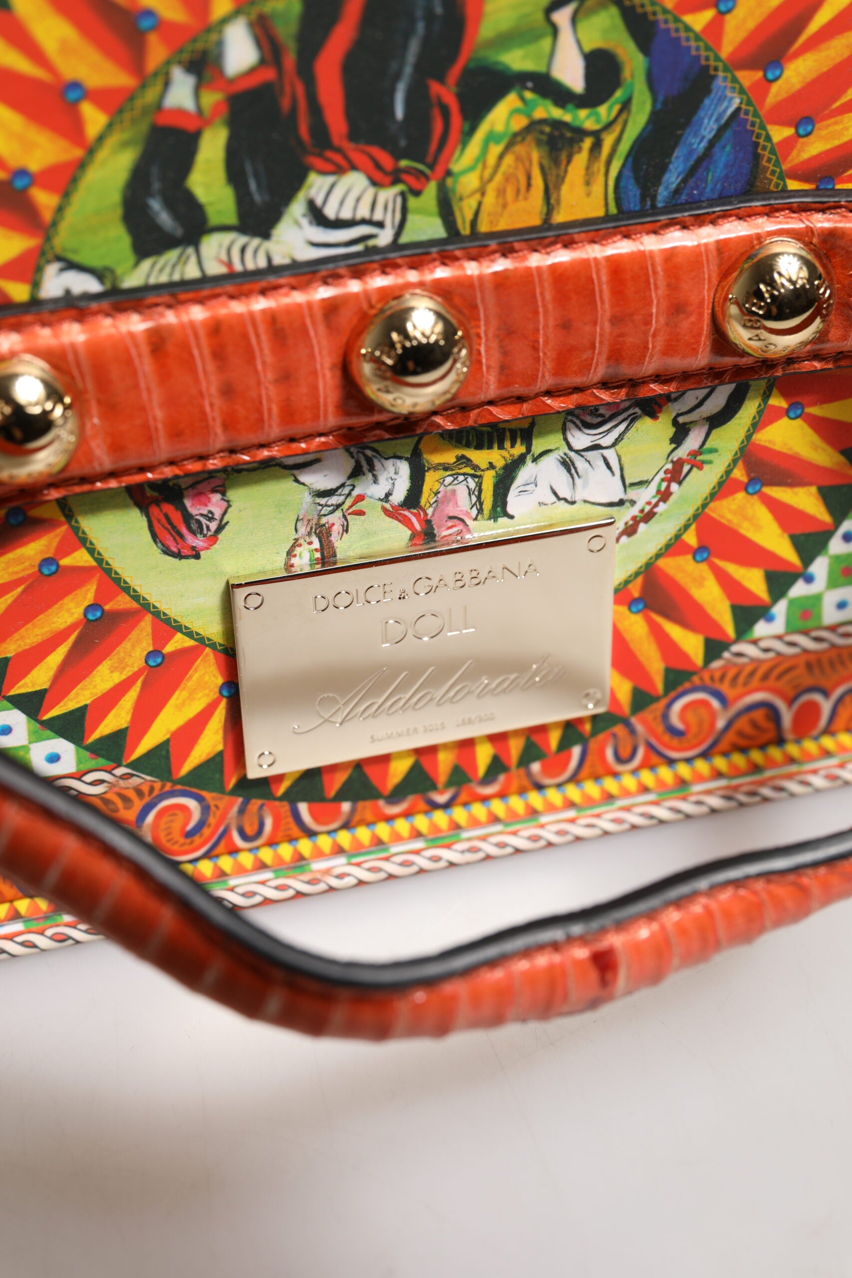 Dolce & Gabbana Black Dress Ceramic Porcelain Fashion Leather Sicily Dolls