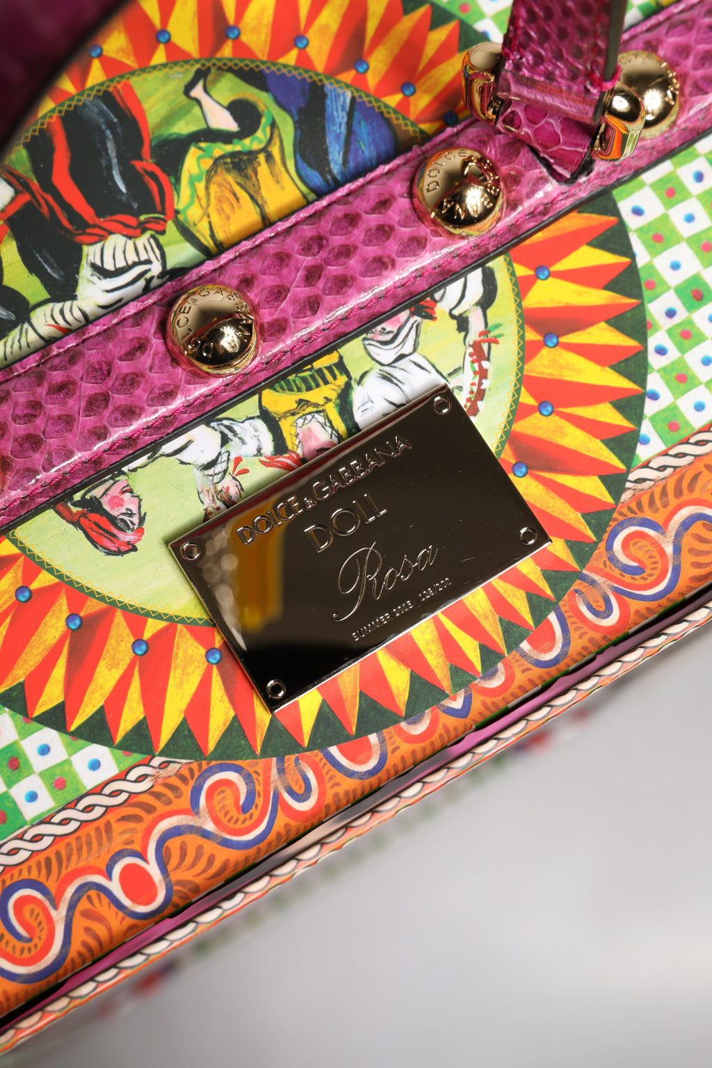 Dolce & Gabbana Black Dress Ceramic Porcelain Fashion Leather Sicily Dolls