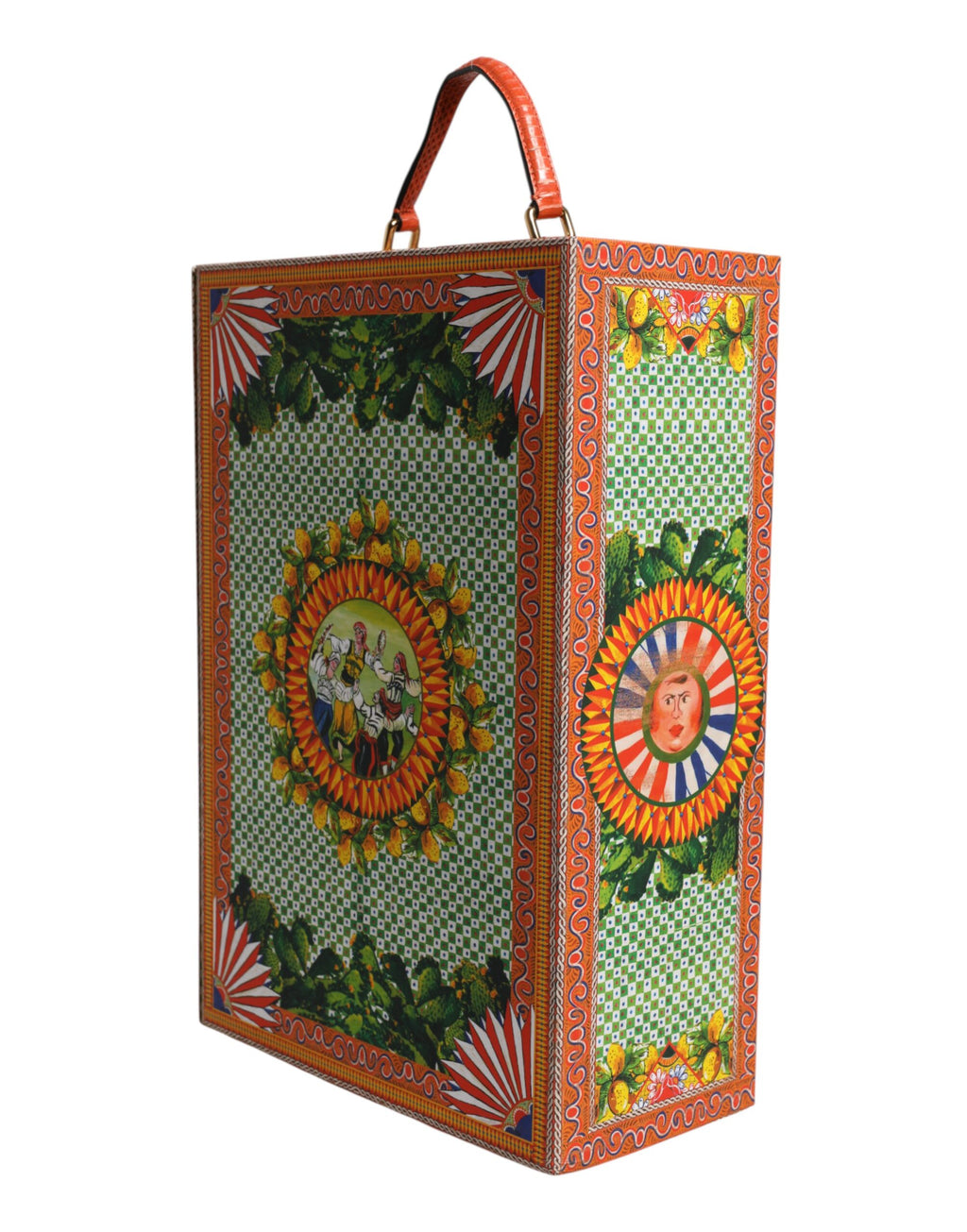 Dolce & Gabbana Black Dress Ceramic Porcelain Fashion Leather Sicily Dolls