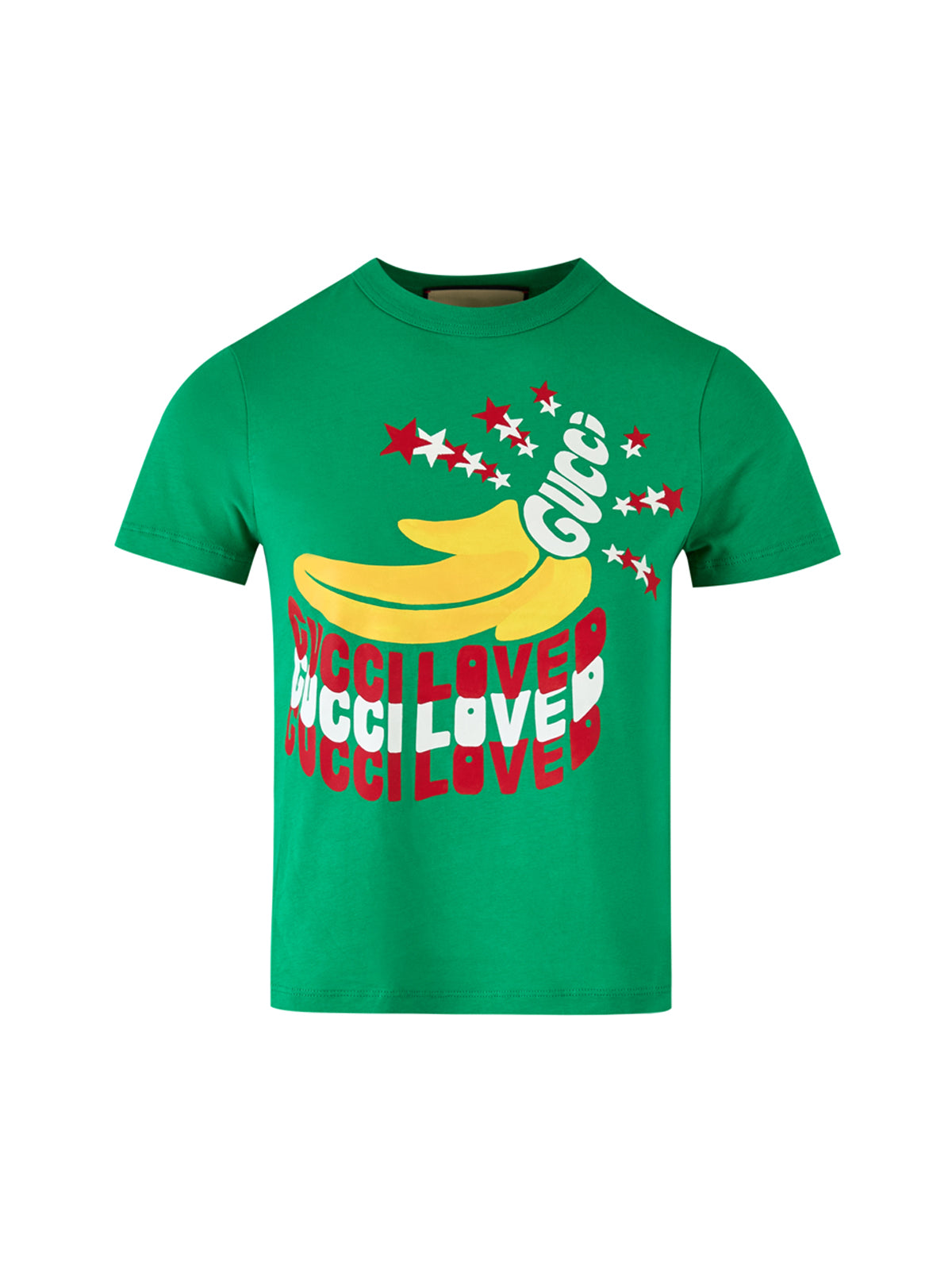 Gucci Green Cotton Logo T-Shirt | Regal Royce