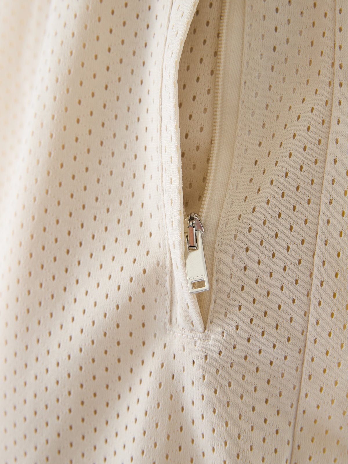 Gucci Cream polyester  Logo Shorts | Regal Royce