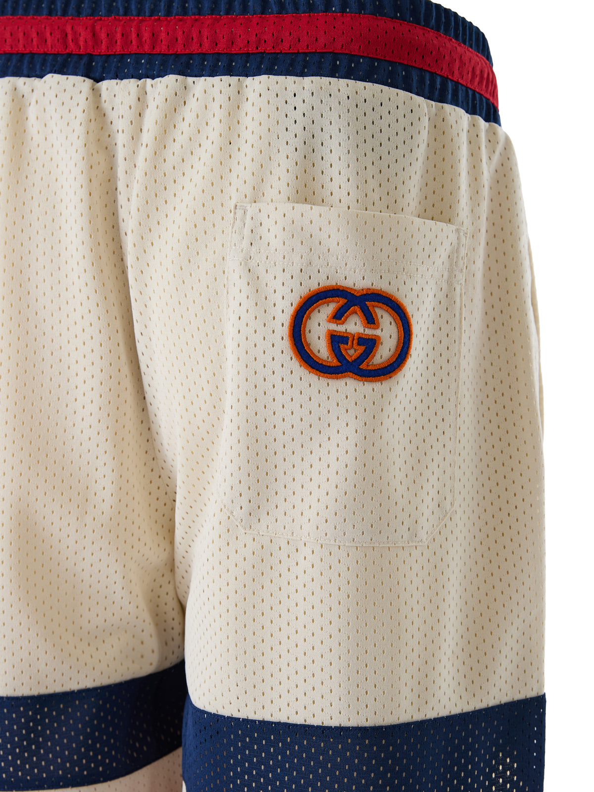 Gucci Cream polyester Logo Shorts | Regal Royce