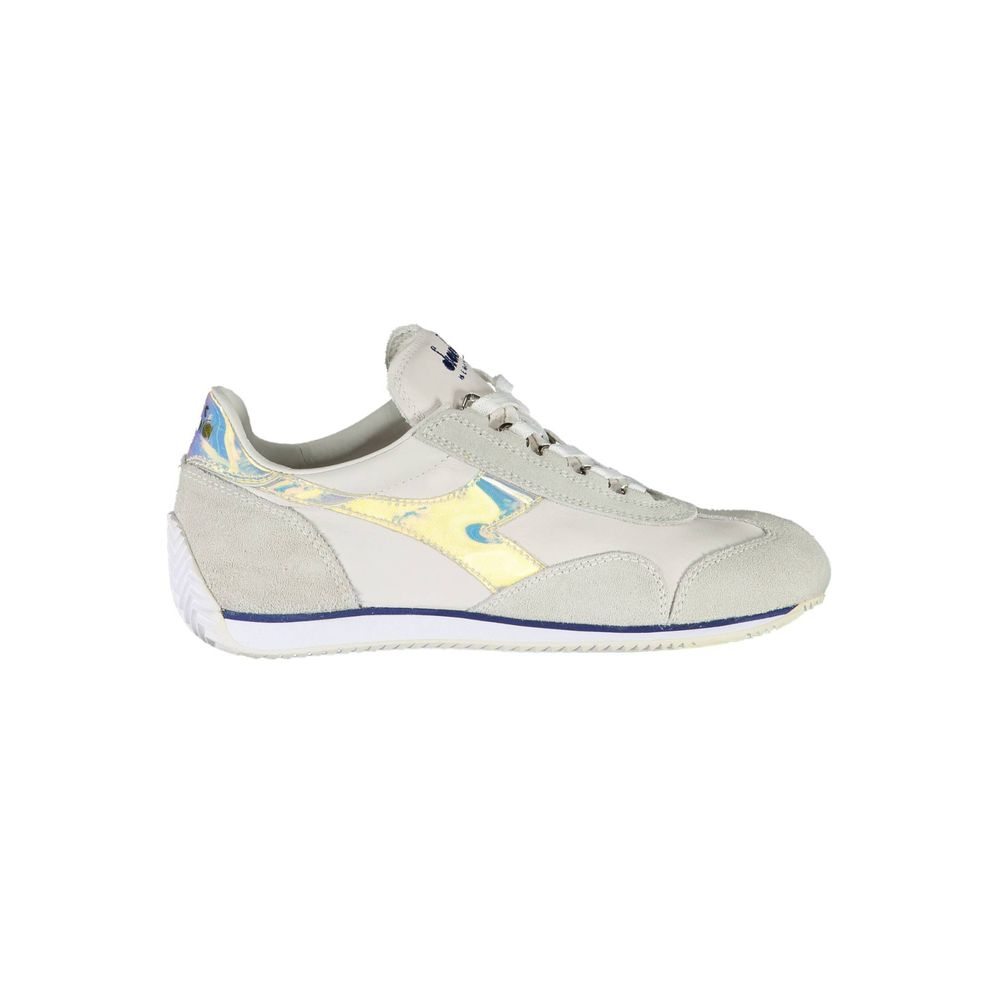 Diadora Bianco Leather Women Sneaker | Regal Royce