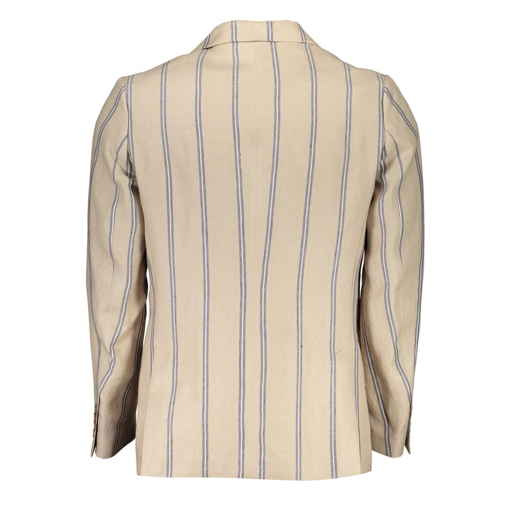 Gant Beige Linen Men's Jacket | Regal Royce