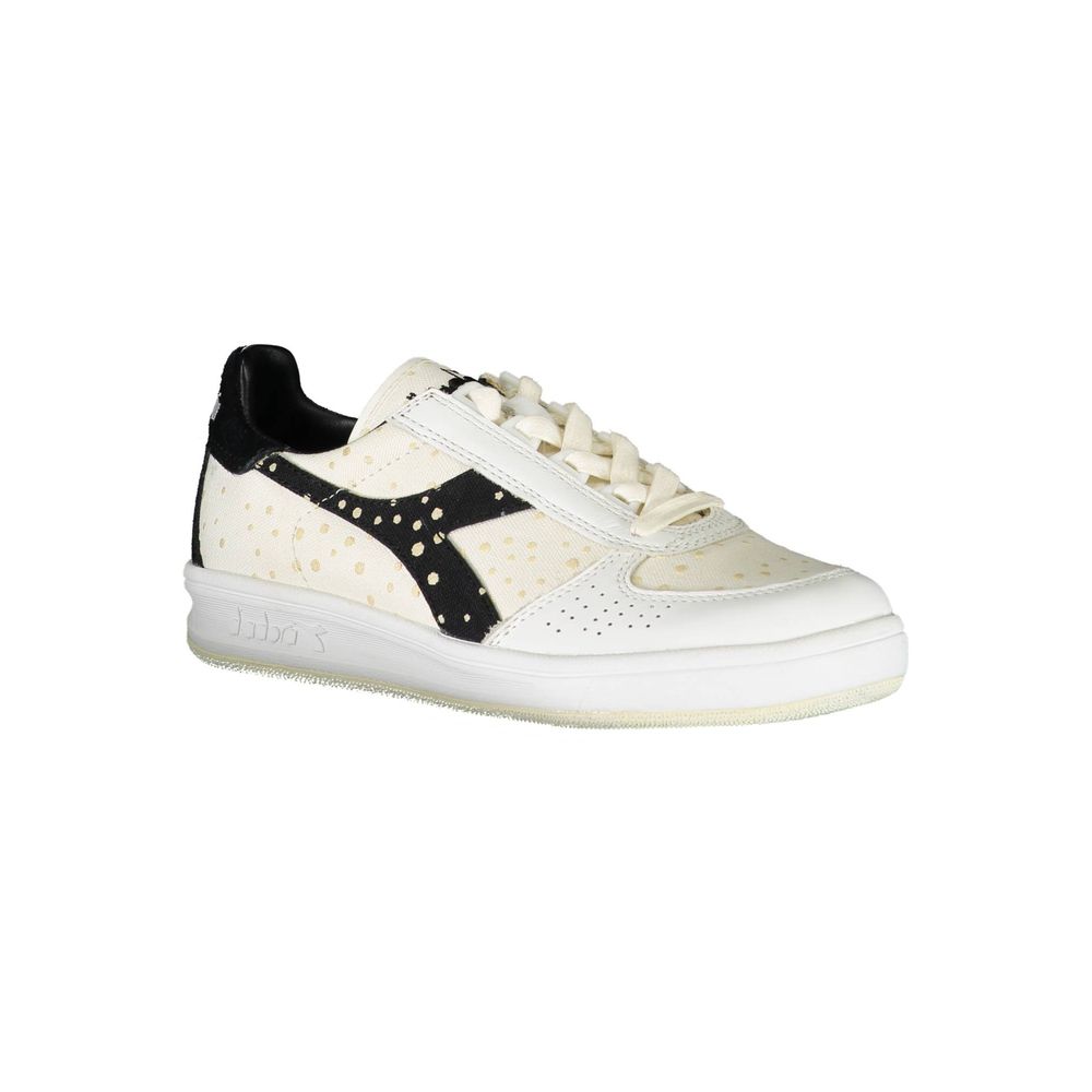 Diadora Bianco Leather Women Sneaker | Regal Royce