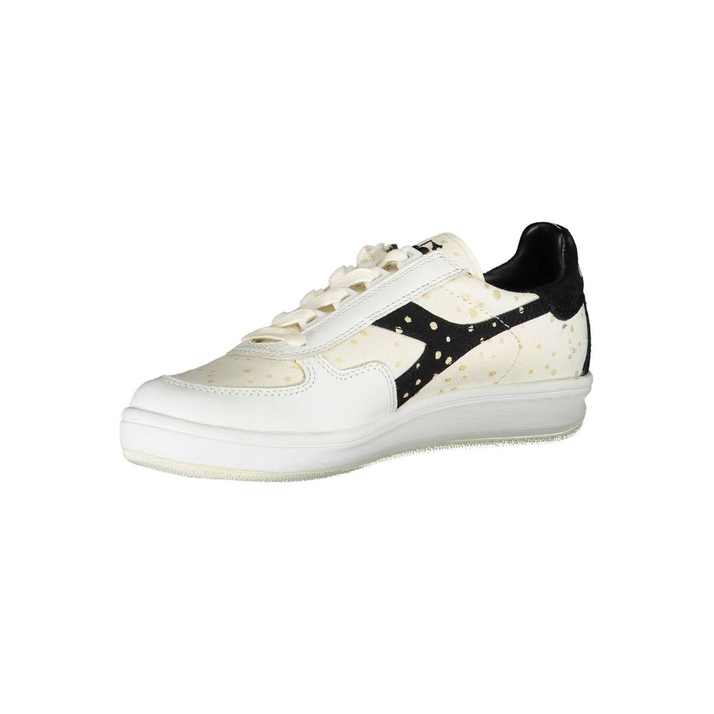 Diadora Bianco Leather Women Sneaker | Regal Royce