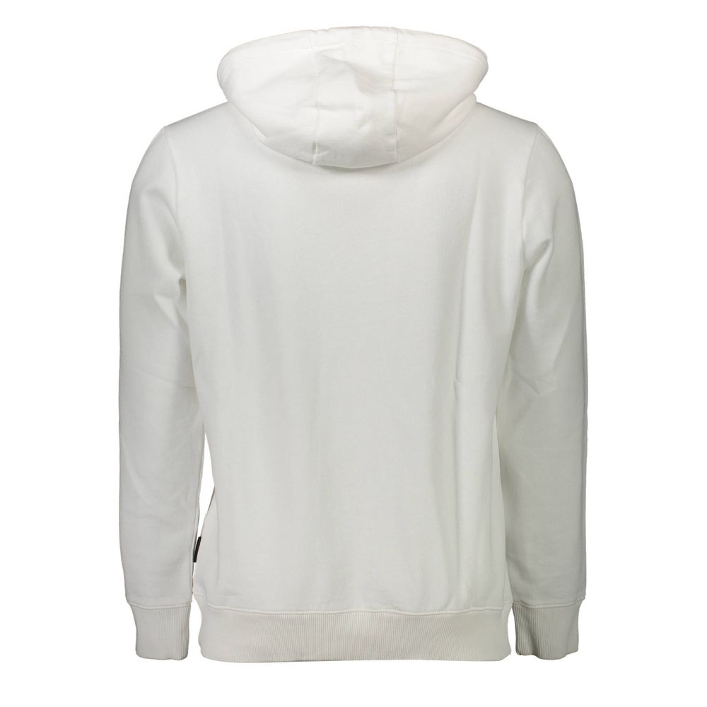 Napapijri White Cotton Men's Sweatshirt | Regal Royce