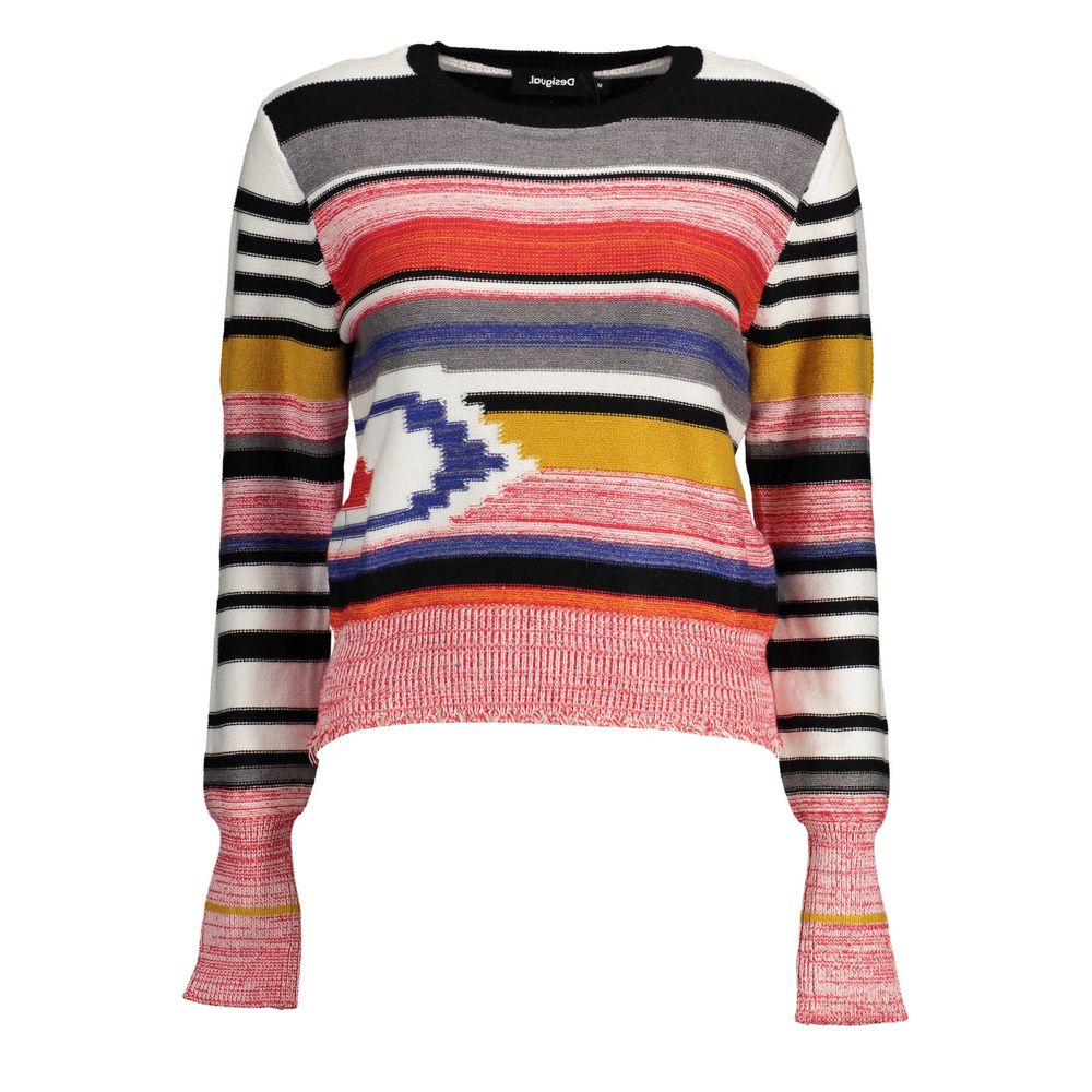 Desigual Rosso Viscosa Women Sweater | Regal Royce