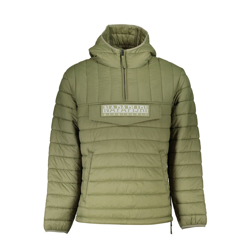 Napapijri Verde Poliammide Men's Jacket | Regal Royce