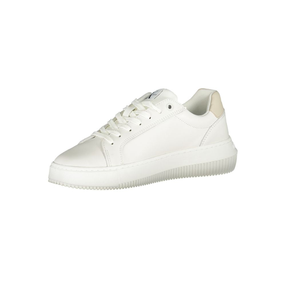 Calvin Klein Bianco Leather Women Sneaker | Regal Royce