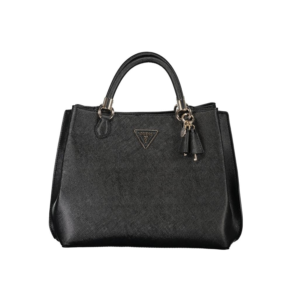 Guess Jeans Nero Poliuretano Female Handbag | Regal Royce