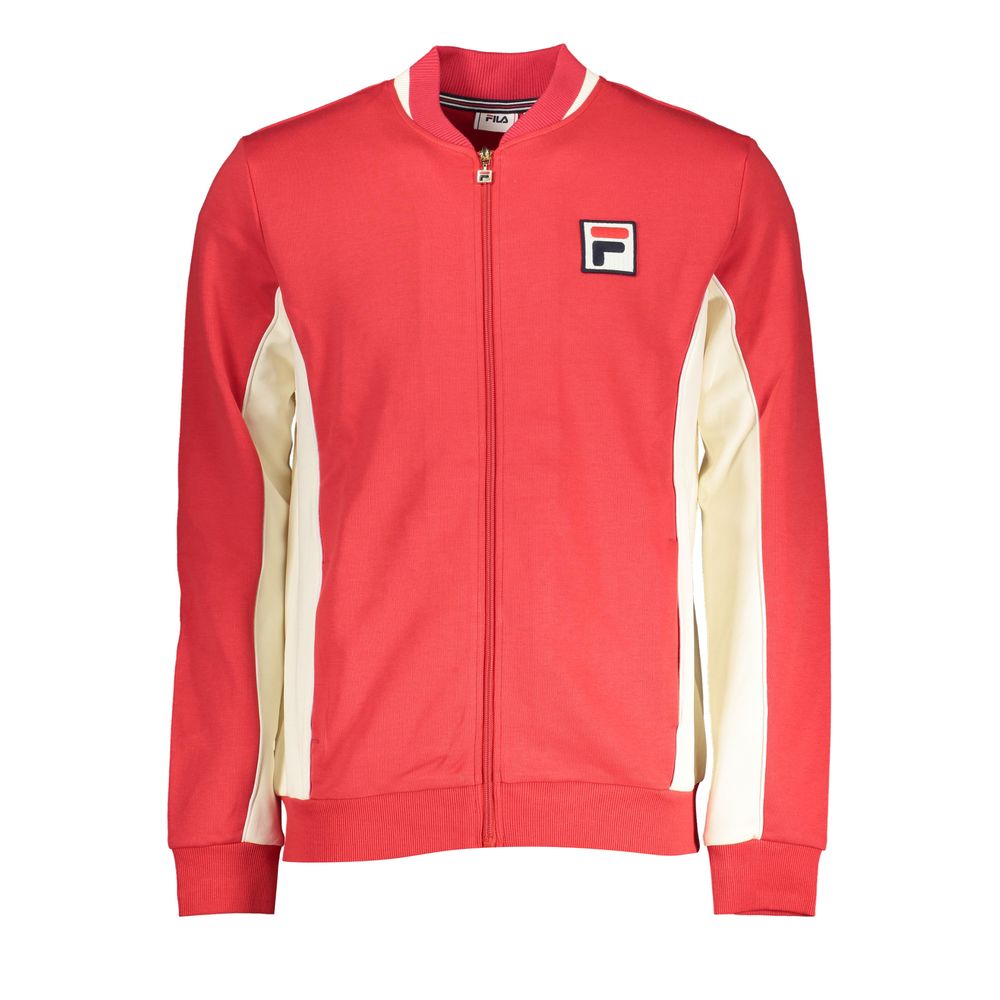 Fila Rosso Cotton Men Sweatshirt | Regal Royce