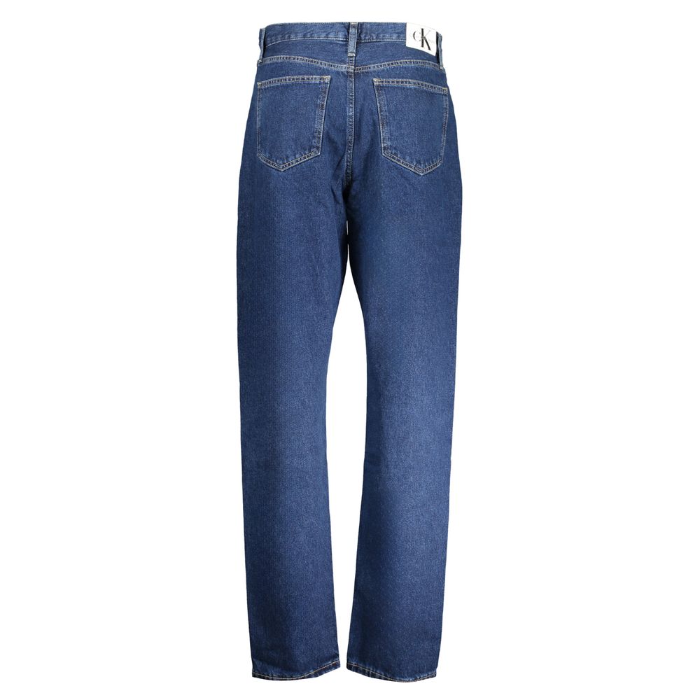 Calvin Klein Blu Cotton Women Jeans | Regal Royce