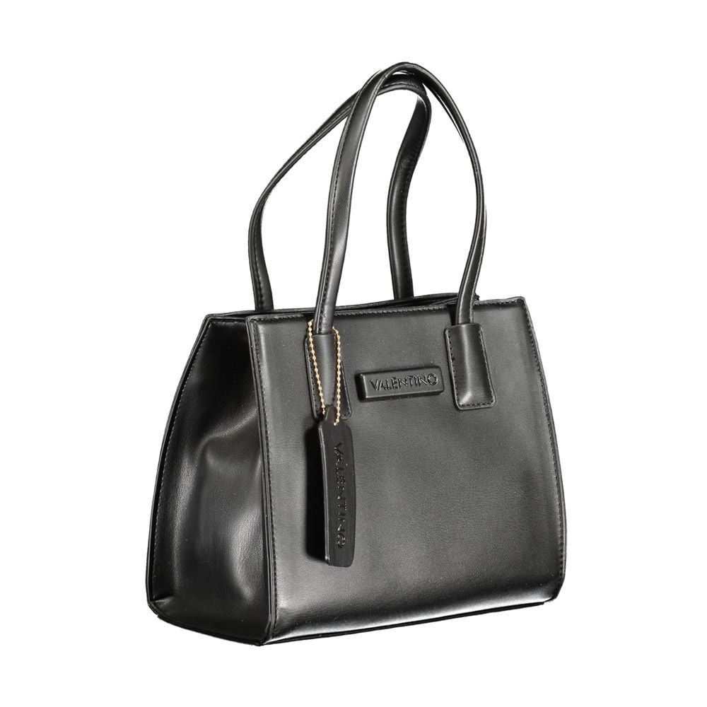 Mario Valentino Nero Poliuretano Women Handbag | Regal Royce