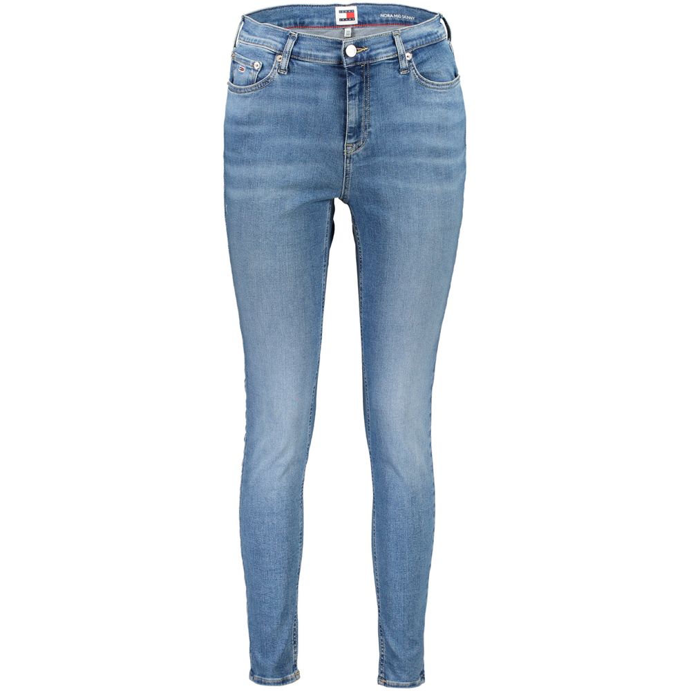 Tommy Hilfiger Blu Cotton Women Skinny Jean | Regal Royce