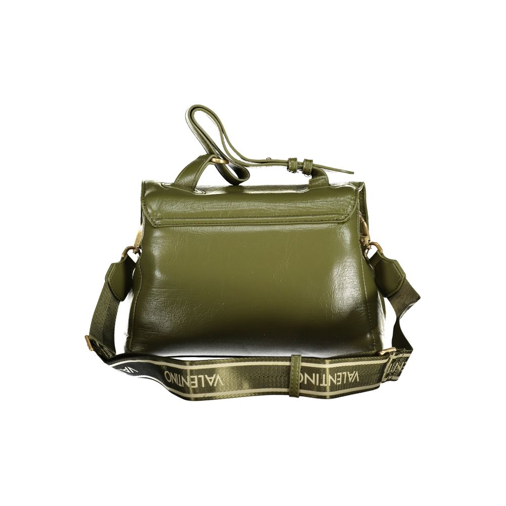 Mario Valentino Verde Polyurethane Women Handbag | Regal Royce