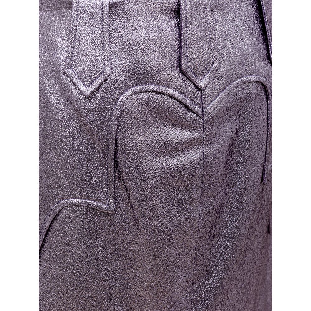 Tom Ford Purple Polyamide Midi Skirt | Regal Royce