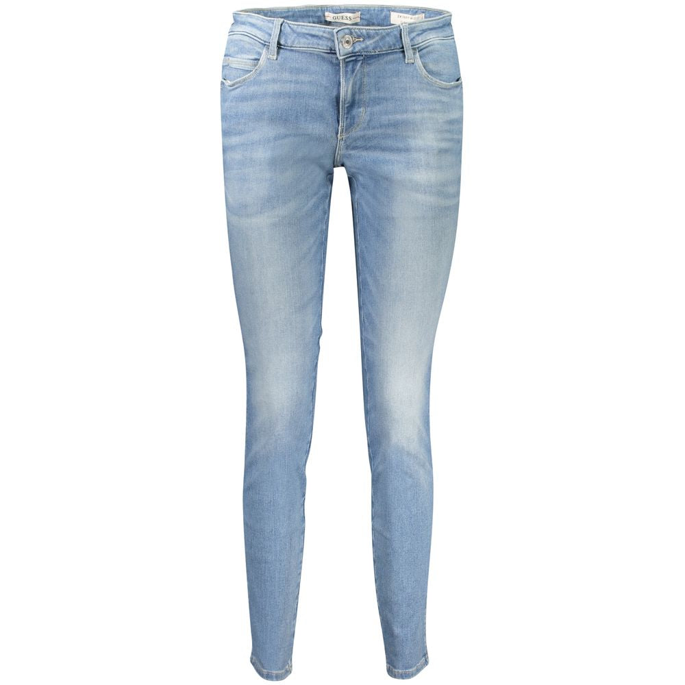 Guess Jeans Blue Cotton Women's Skinny Jean | Regal Royce