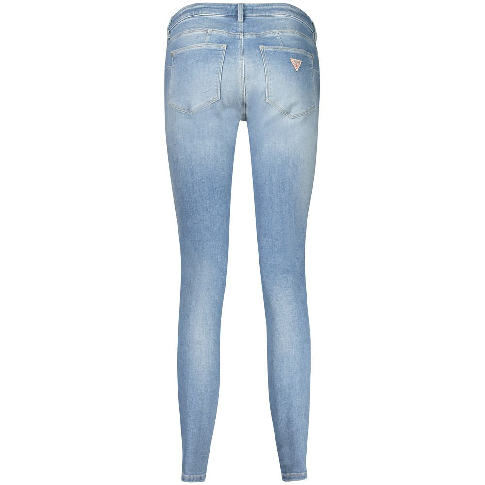 Guess Jeans Blue Cotton Women's Skinny Jean | Regal Royce