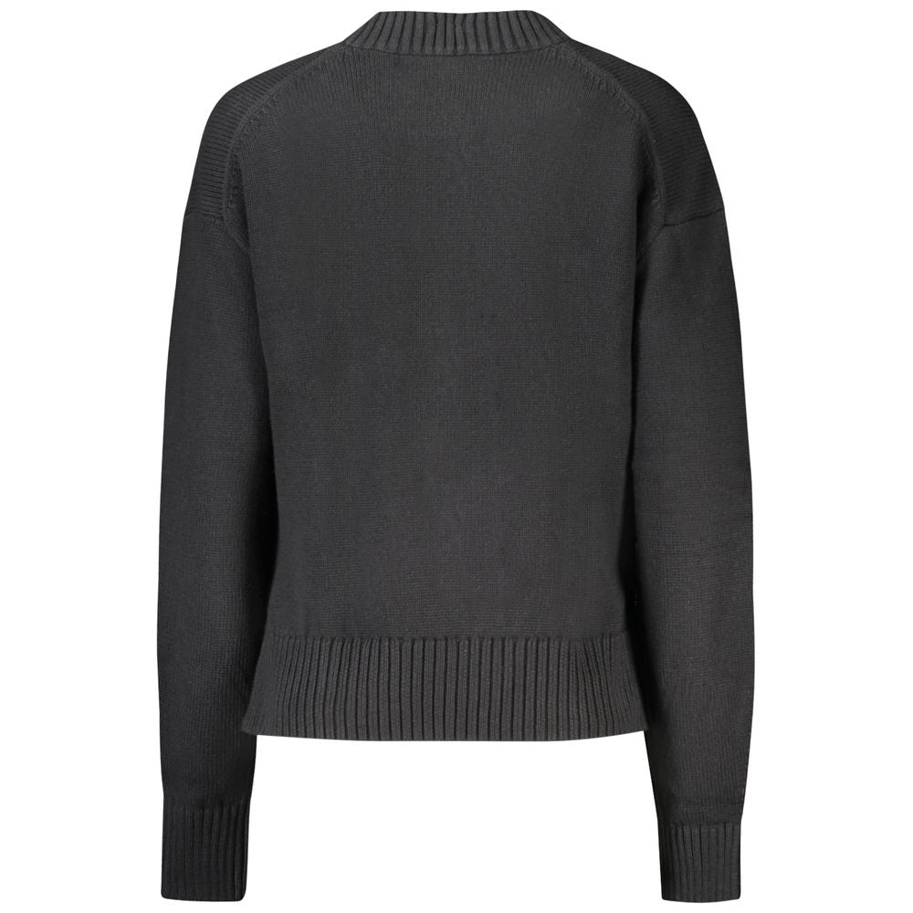 Calvin Klein Black Cotton Women Sweater | Regal Royce