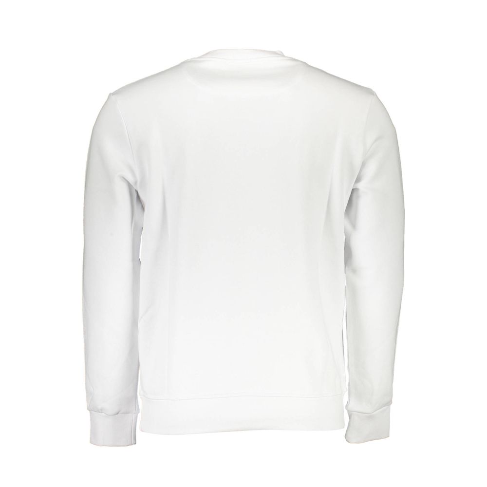North Sails White Cotton Men Sweatshirt | Regal Royce
