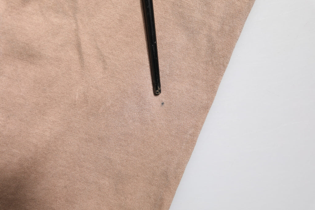 Dolce & Gabbana Beige Tie Dye Logo Print Cropped T-shirt