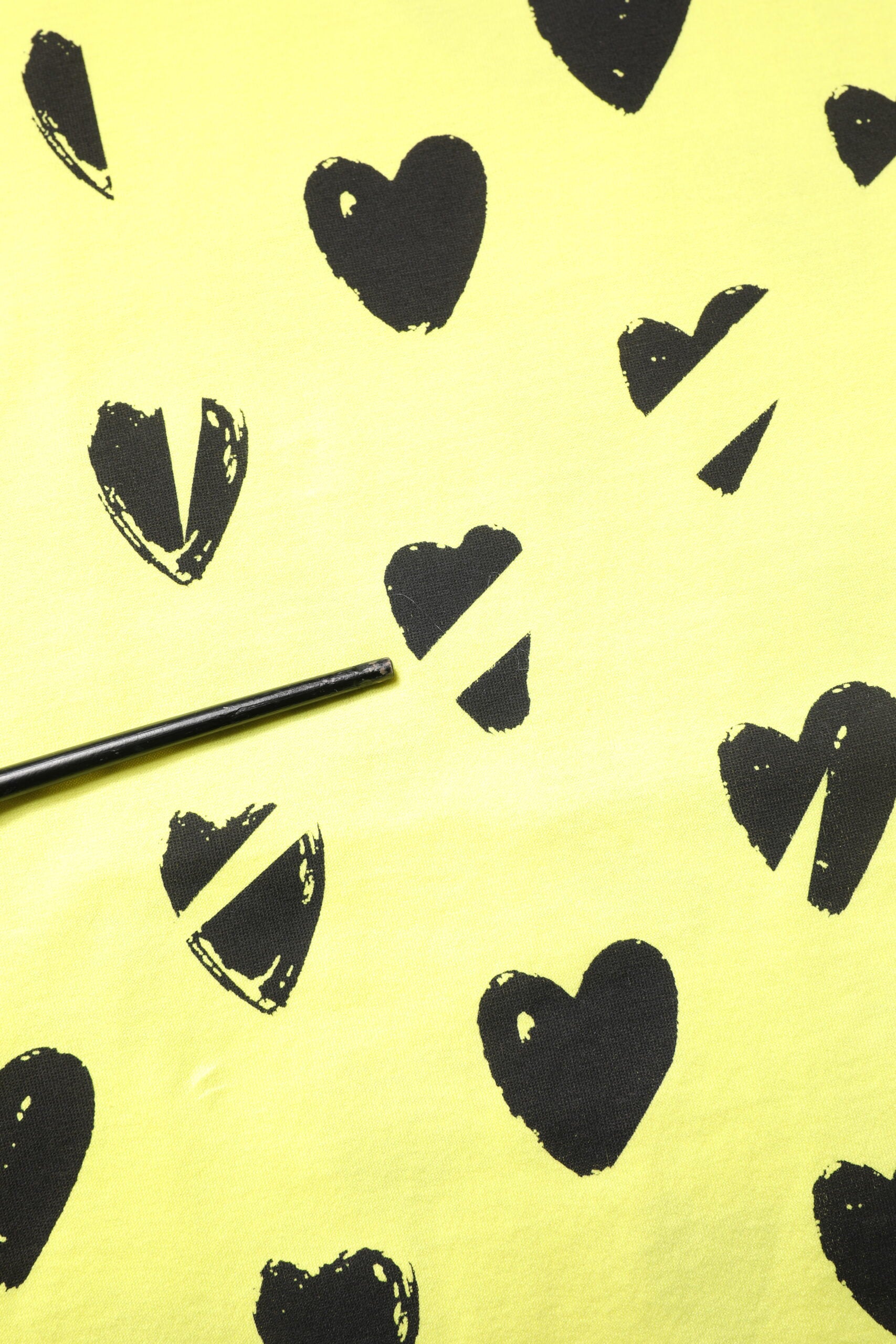 Dolce & Gabbana Yellow Cotton Sleeveless DG Heart T-shirt | Regal Royce