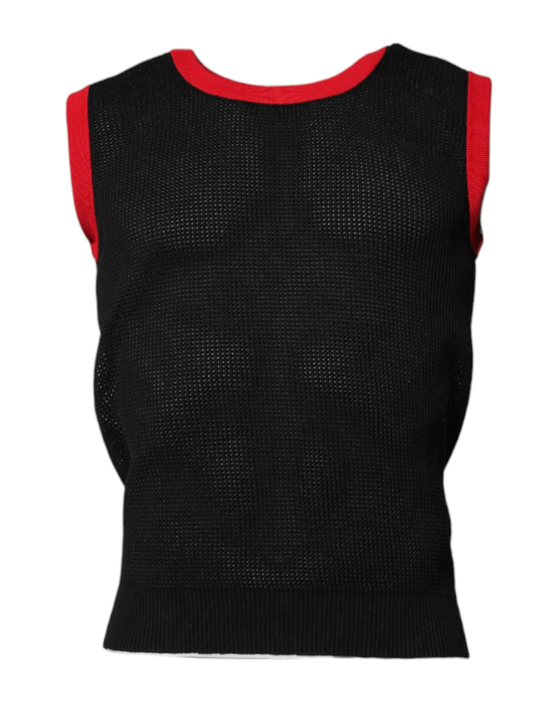 Dolce & Gabbana Black Cotton Slim Fit Round Neck T-shirt | Regal Royce