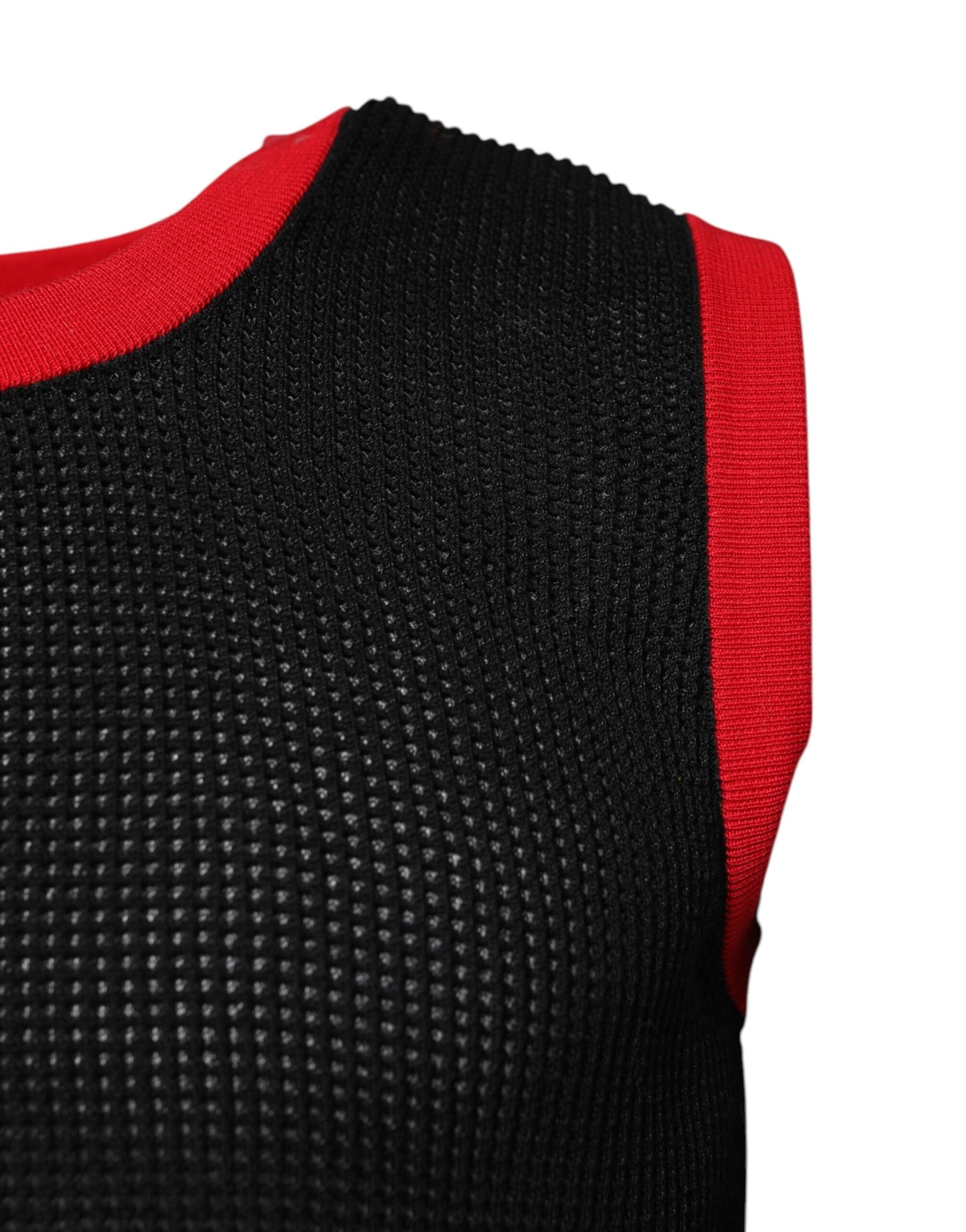 Dolce & Gabbana Black Cotton Slim Fit Round Neck T-shirt | Regal Royce