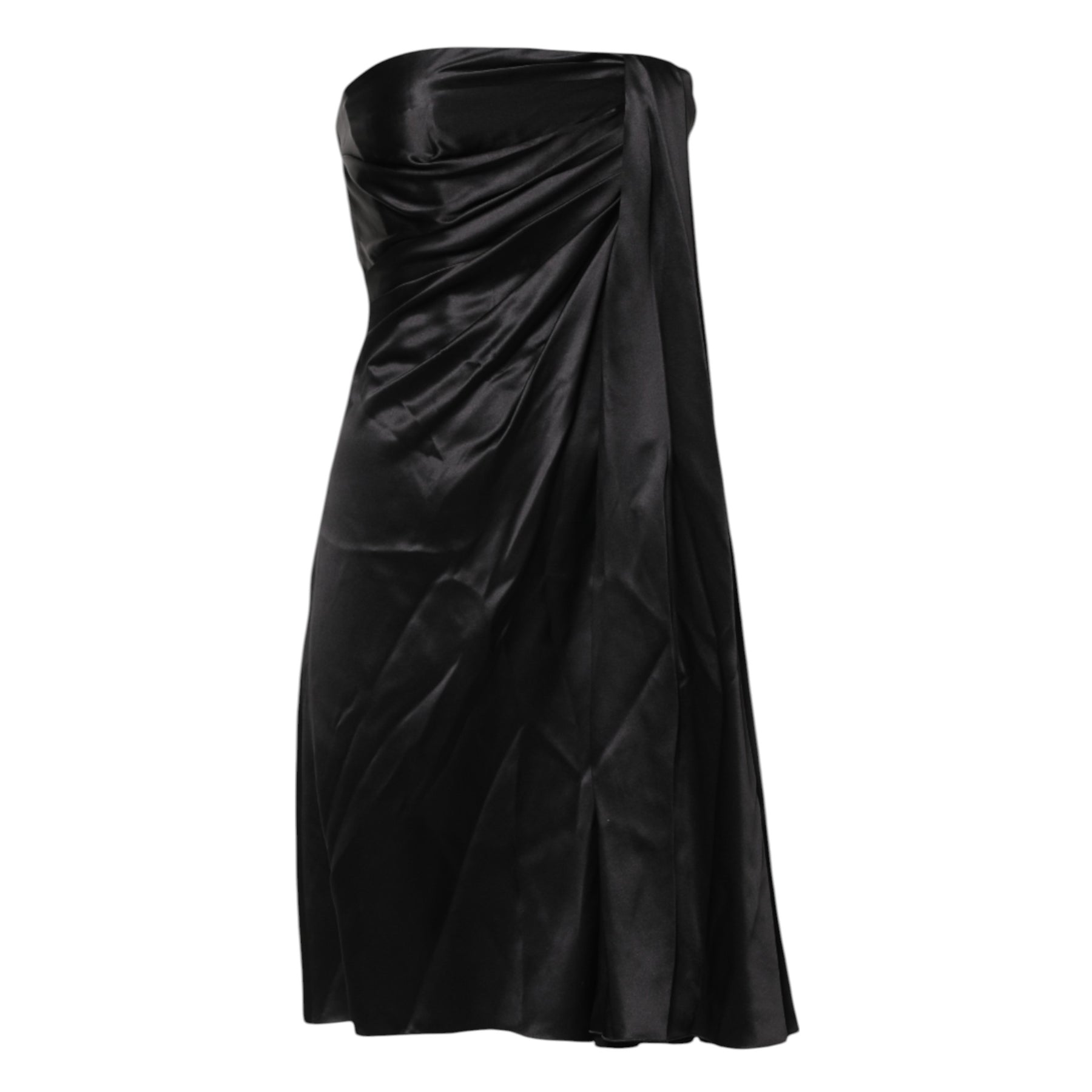 Dolce & Gabbana Black Strapless Sheath A-line Mini Dress | Regal Royce
