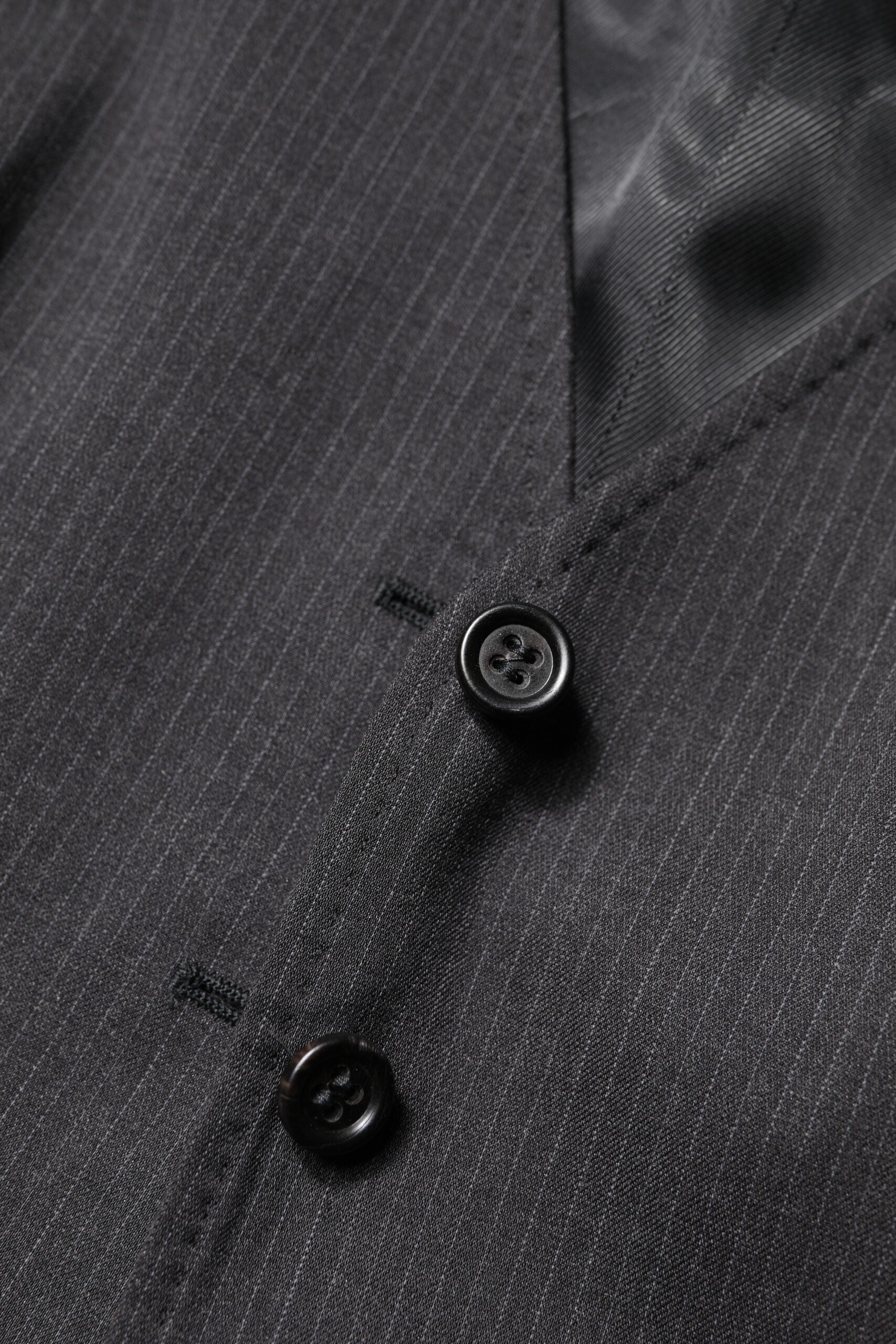 Dolce & Gabbana Black Striped Button Down Sleeveless Vest Top | Regal Royce