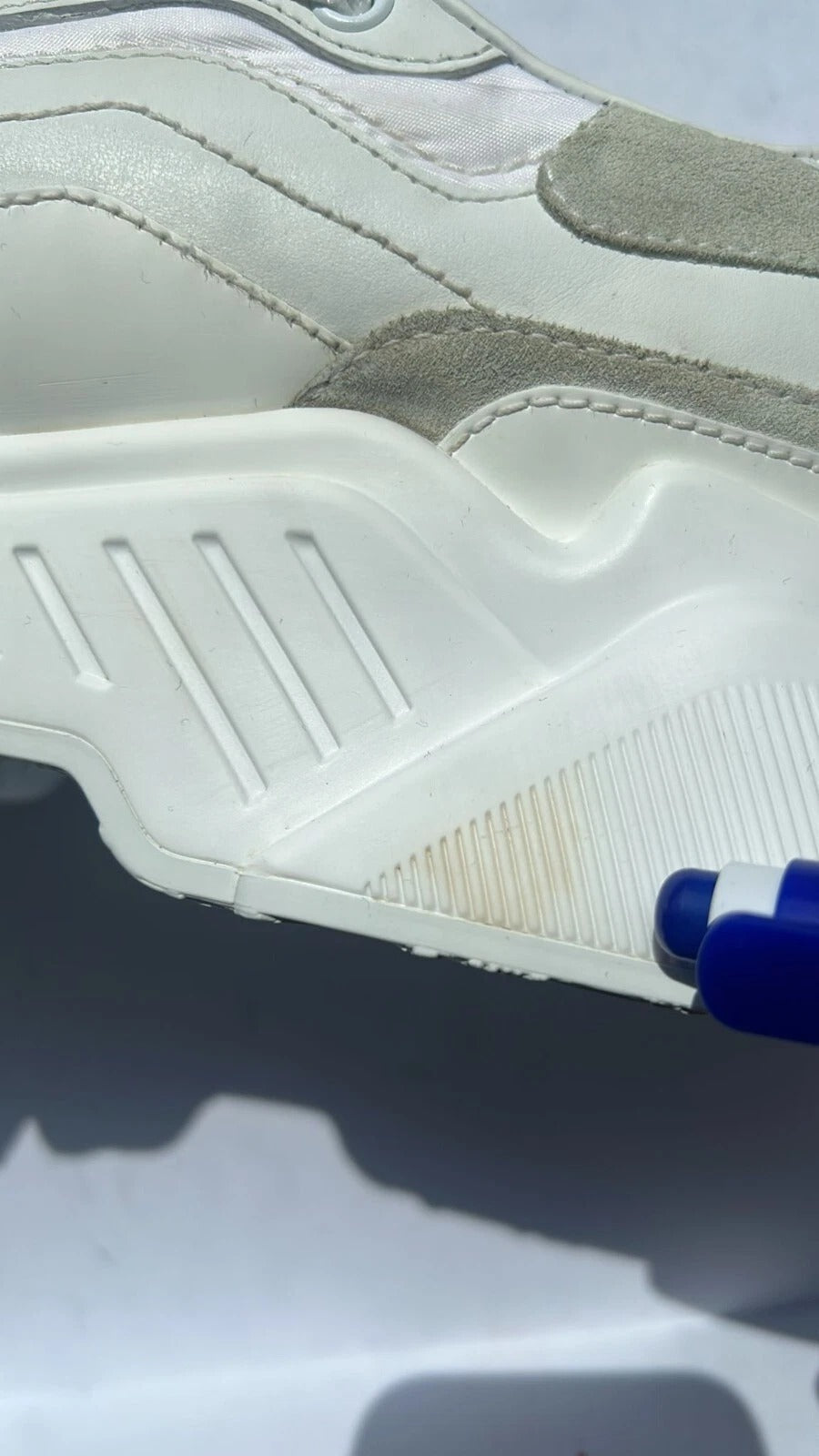 Dolce & Gabbana White Daymaster Low Top Mens Sneakers Shoes | Regal Royce