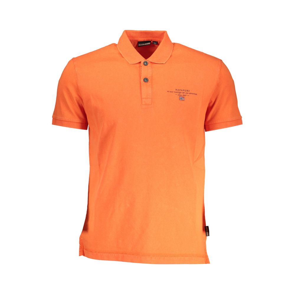 Napapijri Rosso Cotton Men Polo | Regal Royce