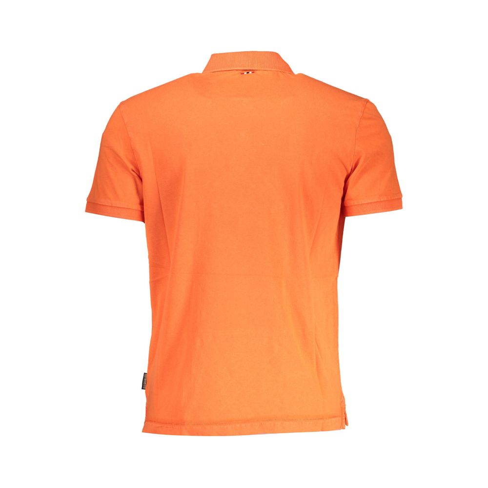 Napapijri Rosso Cotton Men Polo | Regal Royce