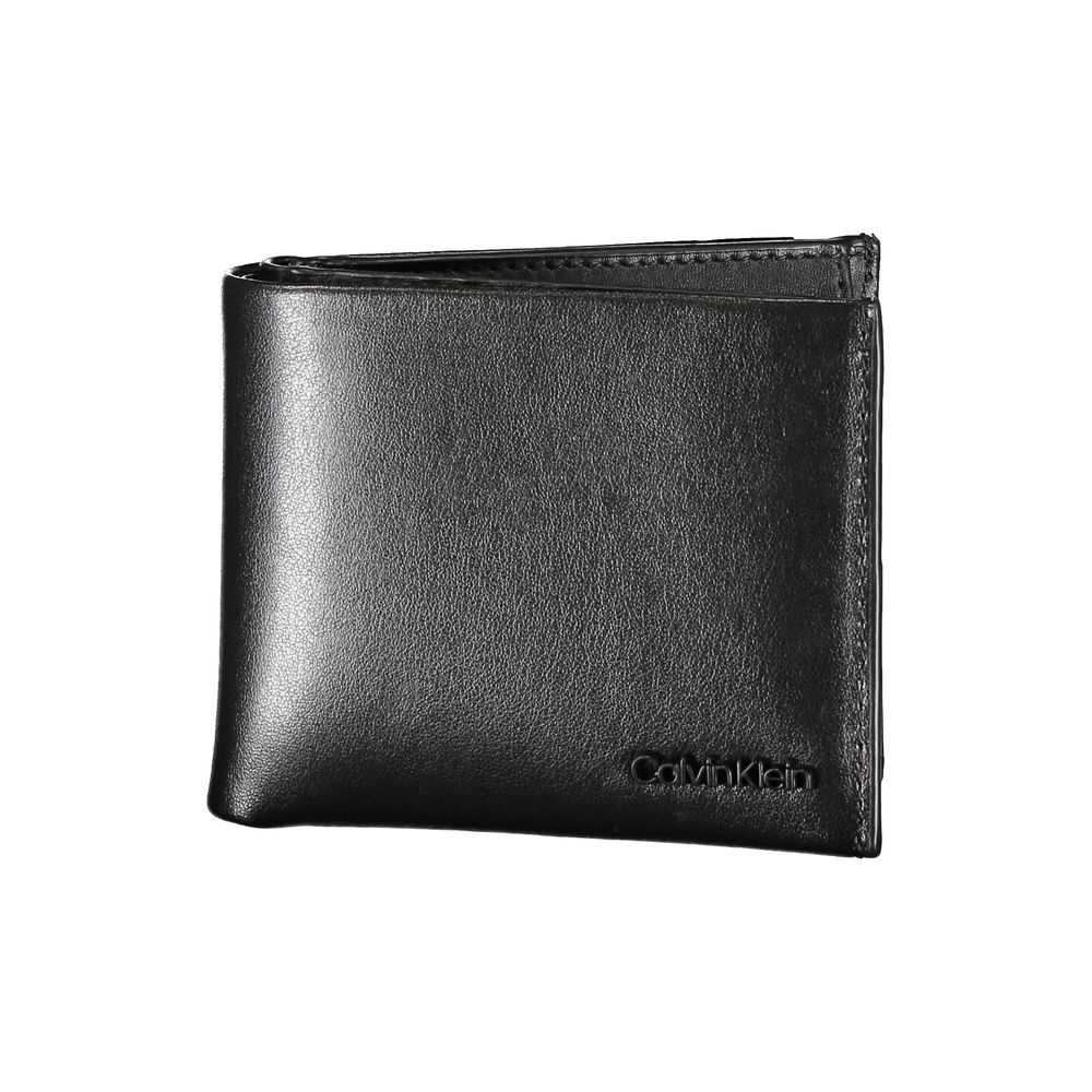 Calvin Klein Black Leather Men Wallet | Regal Royce