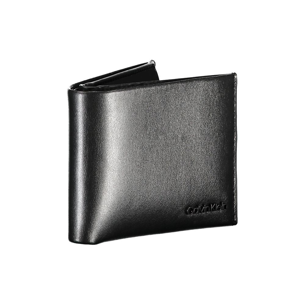 Calvin Klein Black Leather Men Wallet | Regal Royce