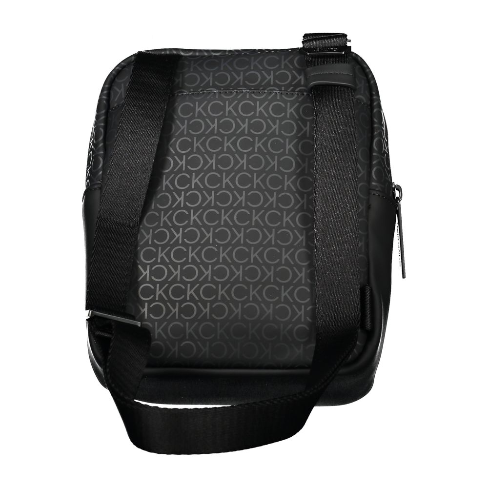 Calvin Klein Black Polyester Men Shoulder Bag | Regal Royce