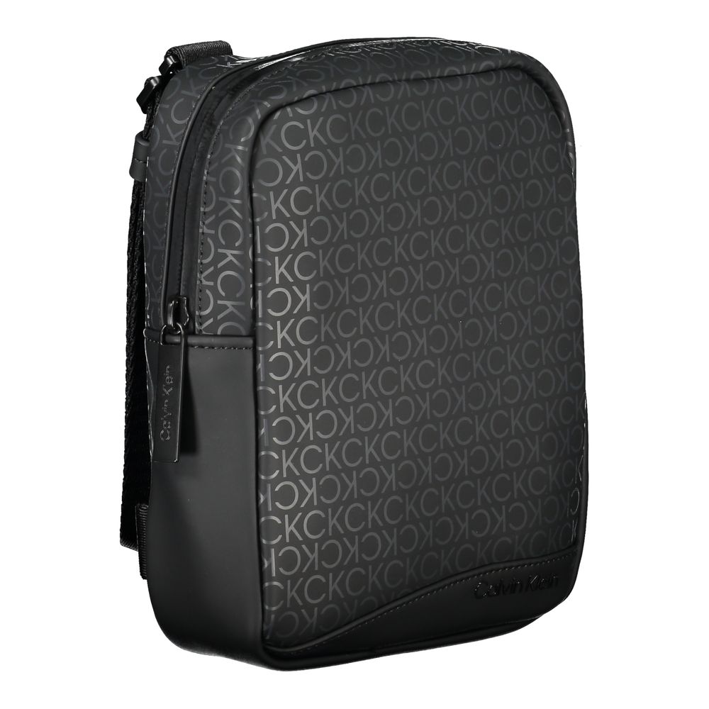 Calvin Klein Black Polyester Men Shoulder Bag | Regal Royce