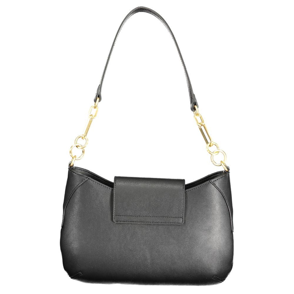 Mario Valentino Nero Poliuretano Woman Handbag | Regal Royce